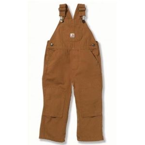 Carhartt Toddler Boys' Loose Fit Canvas Bib Overall 24M NWT